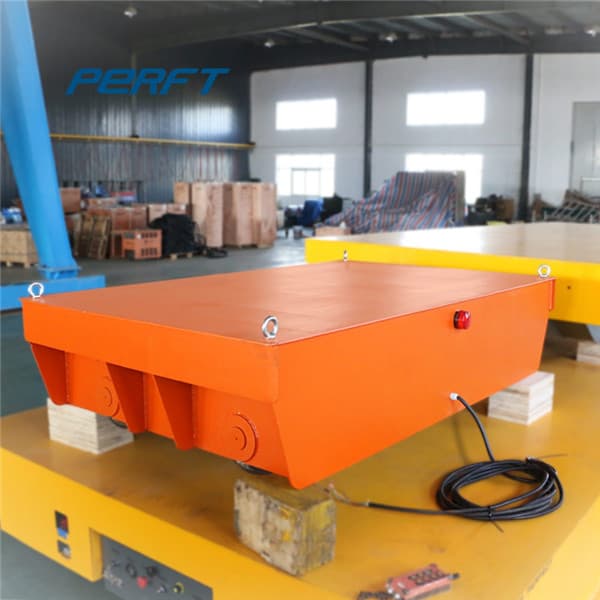 motorized transfer car with fixture cradle 200 ton